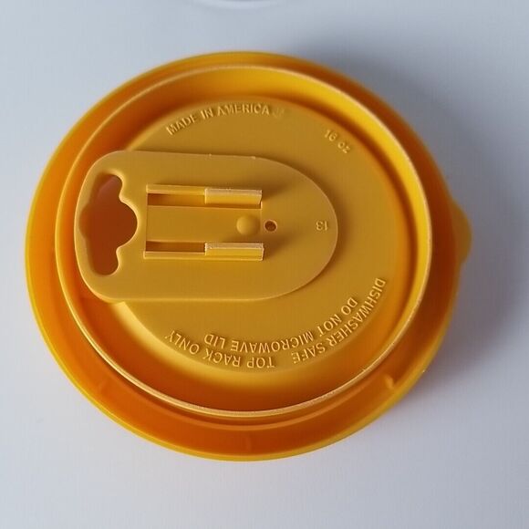 Tervis Tumbler Batman 16oz Black Interior w/ Yellow Lid Patch DC Justice League - Picture 5 of 9